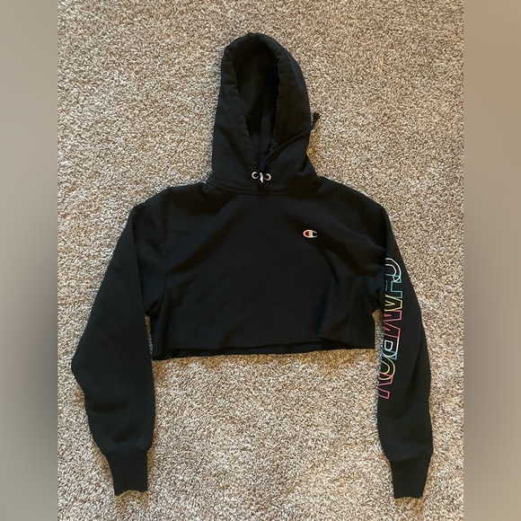 Champion Reverse Weave Cropped Hoodie - Picture 1 of 3